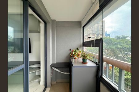 Studio para alugar com 28m², 1 quarto e sem vagaSacada 