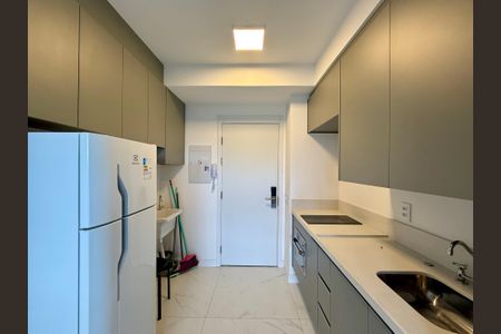 Studio para alugar com 28m², 1 quarto e sem vagaCozinha 