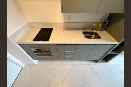 Studio para alugar com 28m², 1 quarto e sem vagaCozinha 