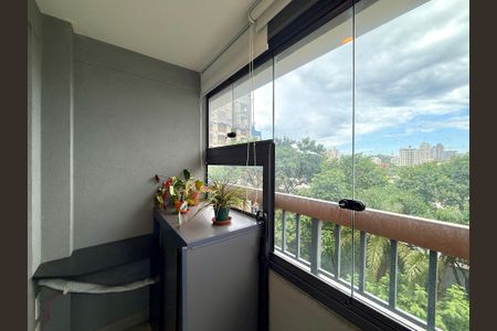 Studio para alugar com 28m², 1 quarto e sem vagaSacada