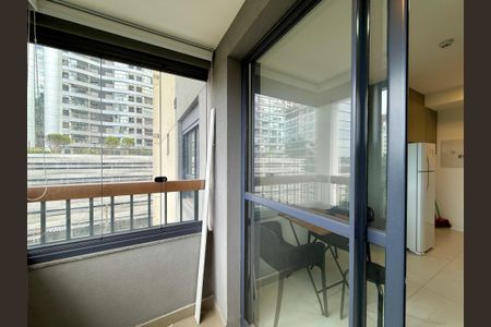 Studio para alugar com 28m², 1 quarto e sem vagaSacada 