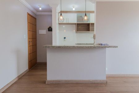Sala/Sala de jantar de apartamento para alugar com 3 quartos, 84m² em Vila Nossa Senhora das Vitorias, Mauá