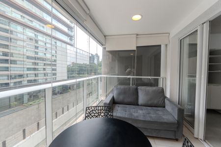 Varanda do Quarto de kitnet/studio para alugar com 1 quarto, 35m² em Consolação, São Paulo