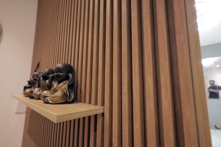 Sala de apartamento à venda com 3 quartos, 138m² em Vila Valparaíso, Santo André