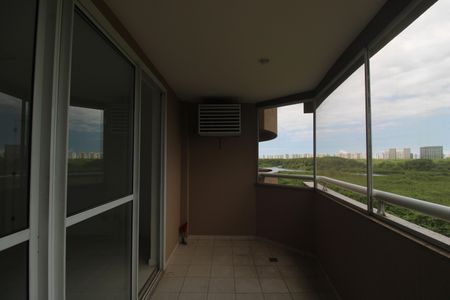 Sala - Varanda de apartamento à venda com 4 quartos, 134m² em Barra Olímpica, Rio de Janeiro