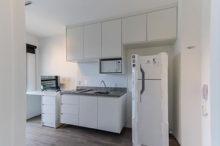 Apartamento para alugar com 25m², 1 quarto e sem vagaStudio - Quarto e Cozinha
