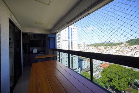 Varanda da Sala de apartamento para alugar com 3 quartos, 119m² em Kobrasol, São José
