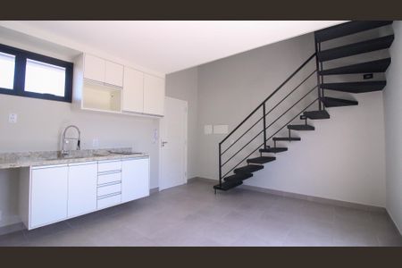 Sala/Cozinha de apartamento para alugar com 1 quarto, 45m² em Parque da Vila Prudente, São Paulo