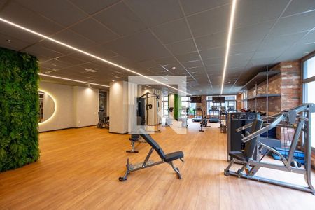 Studio à venda com 27m², 1 quarto e sem vaga Studio à venda com 27m², 1 quarto e sem vagaÁrea comum - Academia