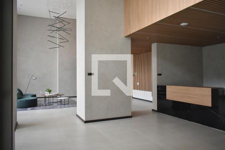 Studio à venda com 27m², 1 quarto e sem vagaHall social