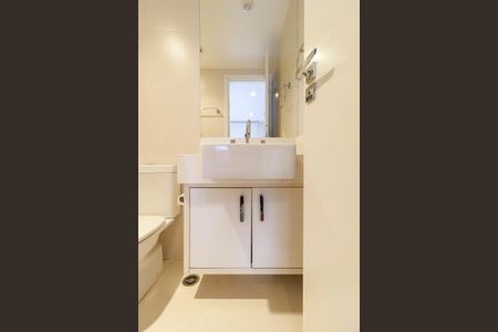 Apartamento para alugar com 36m², 1 quarto e 1 vagaSuíte - Banheiro