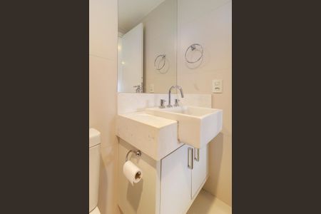 Apartamento para alugar com 36m², 1 quarto e 1 vagaSuíte - Banheiro