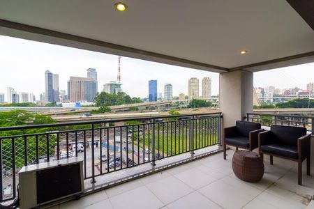 Apartamento para alugar com 63m², 1 quarto e 1 vaga Apartamento para alugar com 63m², 1 quarto e 1 vagaVaranda