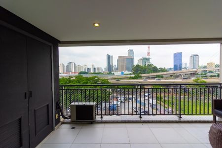 Varanda de apartamento para alugar com 1 quarto, 63m² em Cidade Monções, São Paulo