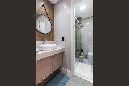 Apartamento à venda com 37m², 2 quartos e sem vaga Apartamento à venda com 37m², 2 quartos e sem vagaBanheiro Social