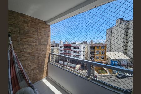 Varanda da Sala de apartamento para alugar com 2 quartos, 82m² em Matatu, Salvador