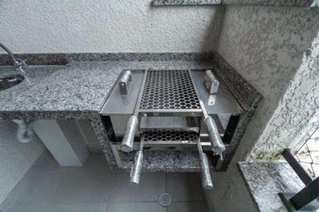 Varanda Gourmet de apartamento à venda com 2 quartos, 58m² em Baeta Neves, São Bernardo do Campo