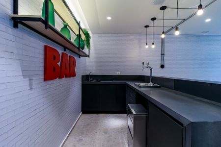 Studio à venda com 25m², 1 quarto e sem vaga Studio à venda com 25m², 1 quarto e sem vagaBar