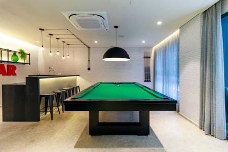 Studio à venda com 25m², 1 quarto e sem vaga Studio à venda com 25m², 1 quarto e sem vagaSalão de Jogos