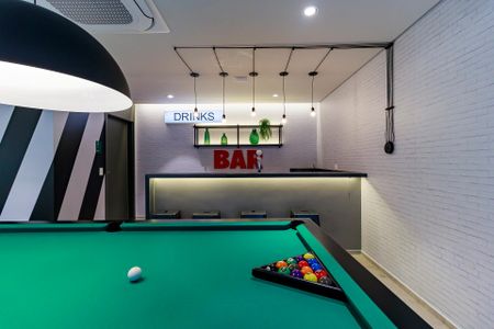 Studio à venda com 25m², 1 quarto e sem vaga Studio à venda com 25m², 1 quarto e sem vagaSalão de Jogos