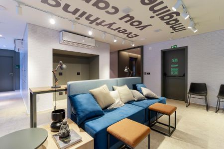 Studio à venda com 25m², 1 quarto e sem vaga Studio à venda com 25m², 1 quarto e sem vagaCoworking
