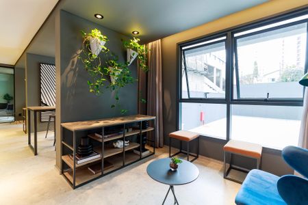 Studio à venda com 25m², 1 quarto e sem vaga Studio à venda com 25m², 1 quarto e sem vagaCoworking