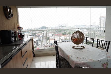 Vista da Sacada de apartamento à venda com 3 quartos, 96m² em Vila Antonieta, Guarulhos