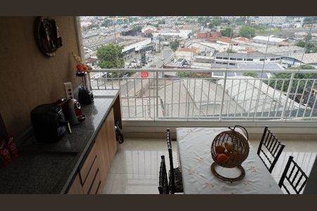 Sacada de apartamento à venda com 3 quartos, 96m² em Vila Antonieta, Guarulhos