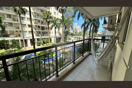 Varanda de apartamento para alugar com 2 quartos, 70m² em Barra da Tijuca, Rio de Janeiro