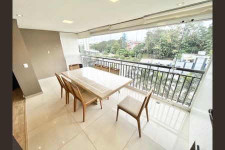 Varanda gourmet de apartamento para alugar com 3 quartos, 108m² em Vila Dom Pedro Ii, São Paulo