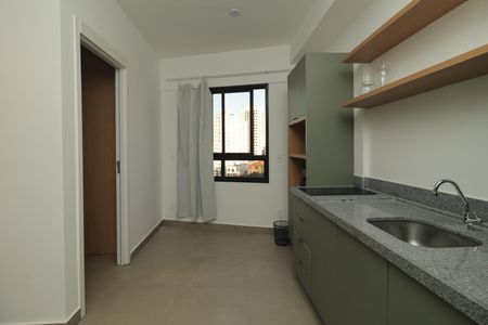 Cozinha de apartamento para alugar com 1 quarto, 30m² em Vila Mariana, São Paulo