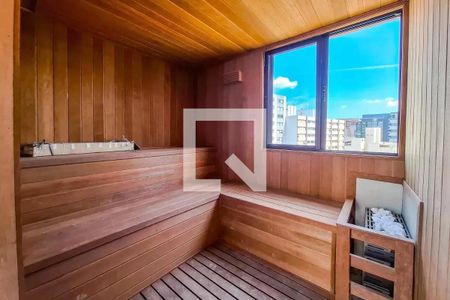 Apartamento para alugar com 30m², 1 quarto e sem vagaSauna