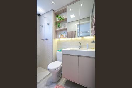 Apartamento à venda com 65m², 2 quartos e 2 vagasBanheiro Suíte