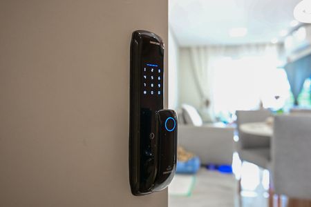 Apartamento à venda com 65m², 2 quartos e 2 vagasFechadura Eletrônica