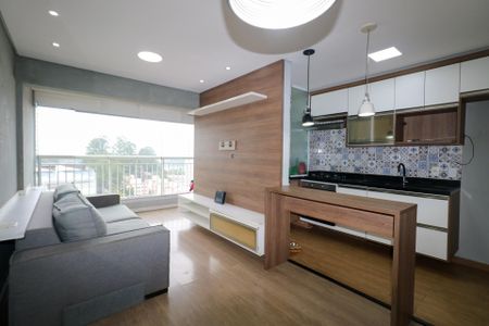 Sala de apartamento para alugar com 2 quartos, 57m² em Conceição, Diadema