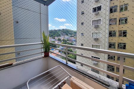 Varanda da Sala de apartamento à venda com 2 quartos, 70m² em Vital Brazil, Niterói