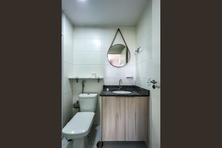 Apartamento para alugar com 25m², 1 quarto e sem vagaBanheiro da Suíte