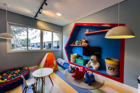 Apartamento para alugar com 25m², 1 quarto e sem vagaBrinquedoteca