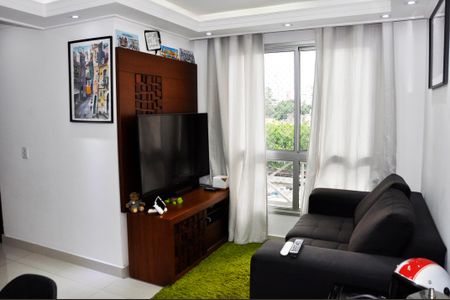  Detalhe - Sala e Sala de Jantar de apartamento à venda com 2 quartos, 44m² em Vila Cruz das Almas, São Paulo