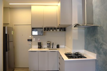 Studio à venda com 36m², 1 quarto e sem vagaCozinha