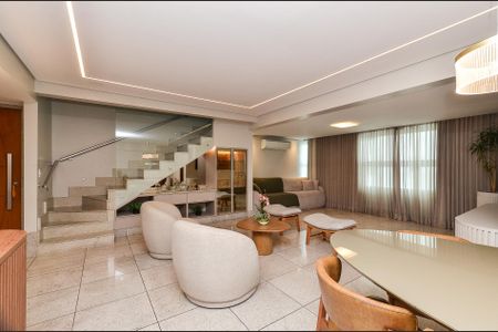 Sala de Estar de apartamento à venda com 3 quartos, 321m² em Gutierrez, Belo Horizonte