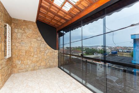 Varanda do Quarto 3  de casa à venda com 4 quartos, 196m² em Vila Popular, São Paulo