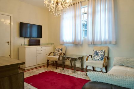 Sala de apartamento para alugar com 3 quartos, 121m² em Floresta, Belo Horizonte