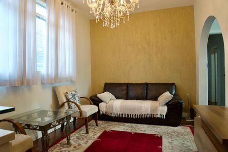 Sala de apartamento para alugar com 3 quartos, 121m² em Floresta, Belo Horizonte