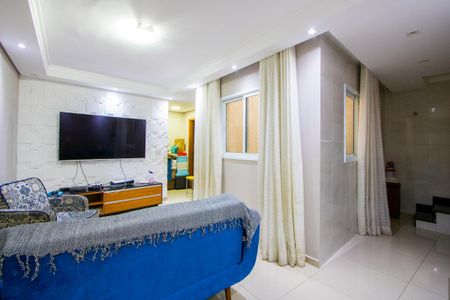 Sala de apartamento à venda com 2 quartos, 110m² em Jardim Paraiso, Santo André