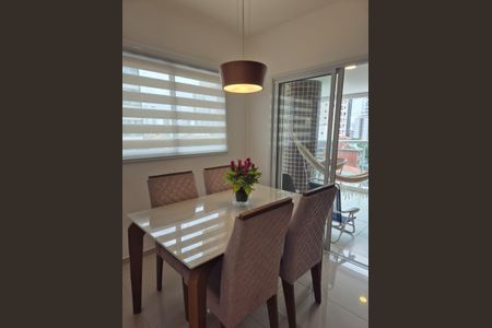 Sala de jantar de apartamento para alugar com 2 quartos, 89m² em Boqueirão, Santos