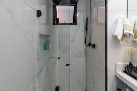 Banheiro de apartamento para alugar com 1 quarto, 29m² em Perdizes, São Paulo