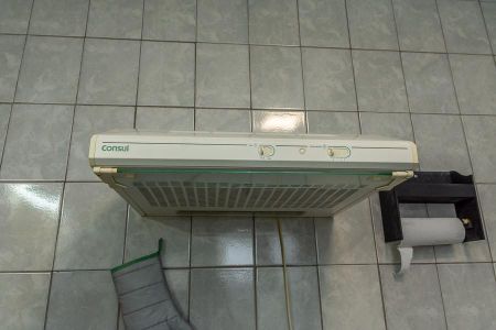 Casa para alugar com 200m², 3 quartos e 7 vagasDetalhe Cozinha-Exaustor