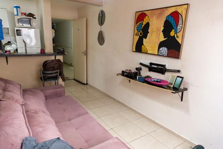 Sala de apartamento para alugar com 2 quartos, 56m² em Vila Campos Sales, Campinas