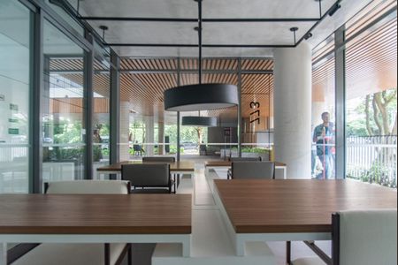 Studio para alugar com 27m², 1 quarto e sem vagaCoworking